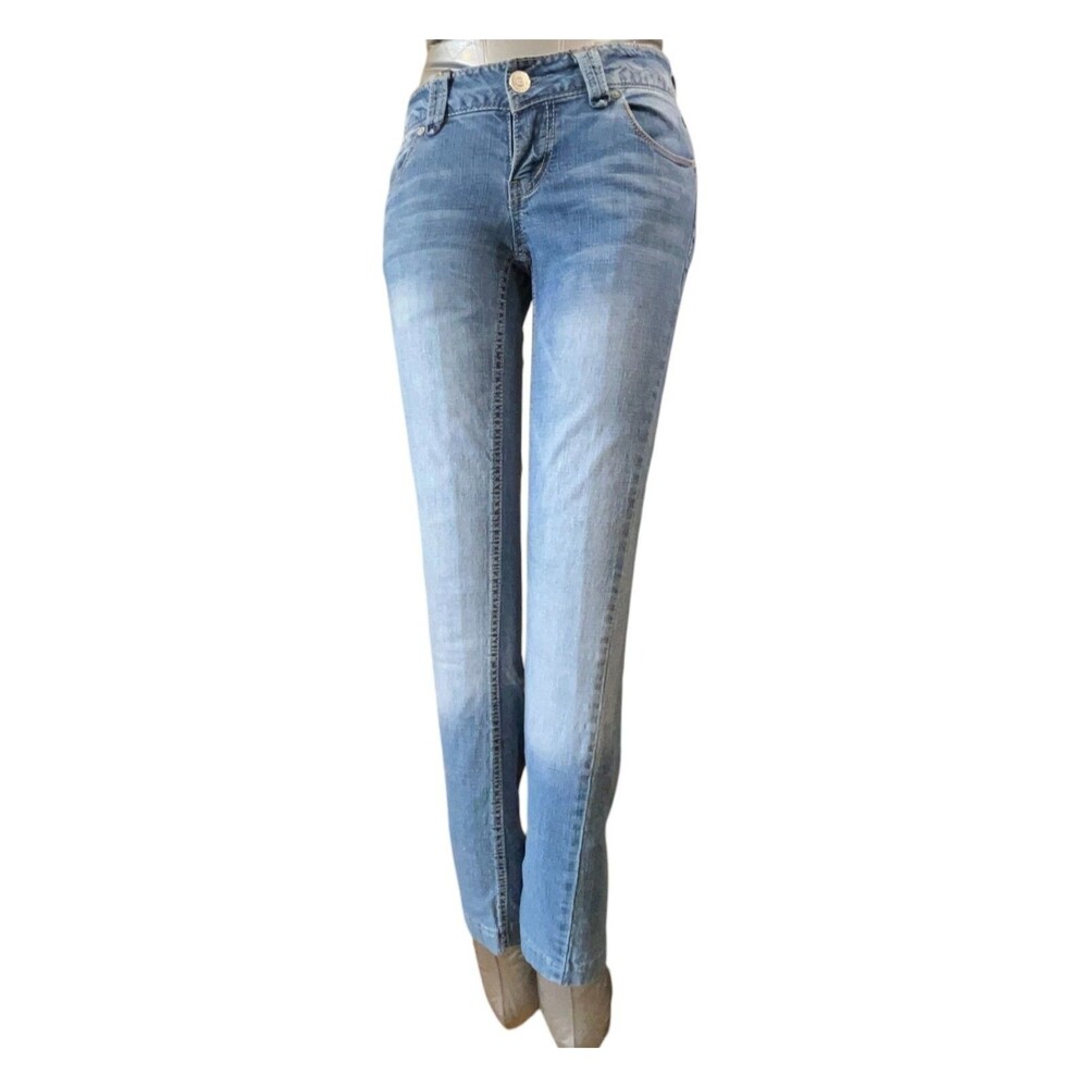 Paris Blues Jeans Women 1 Blue Low Rise Skinny (W26 L25)
